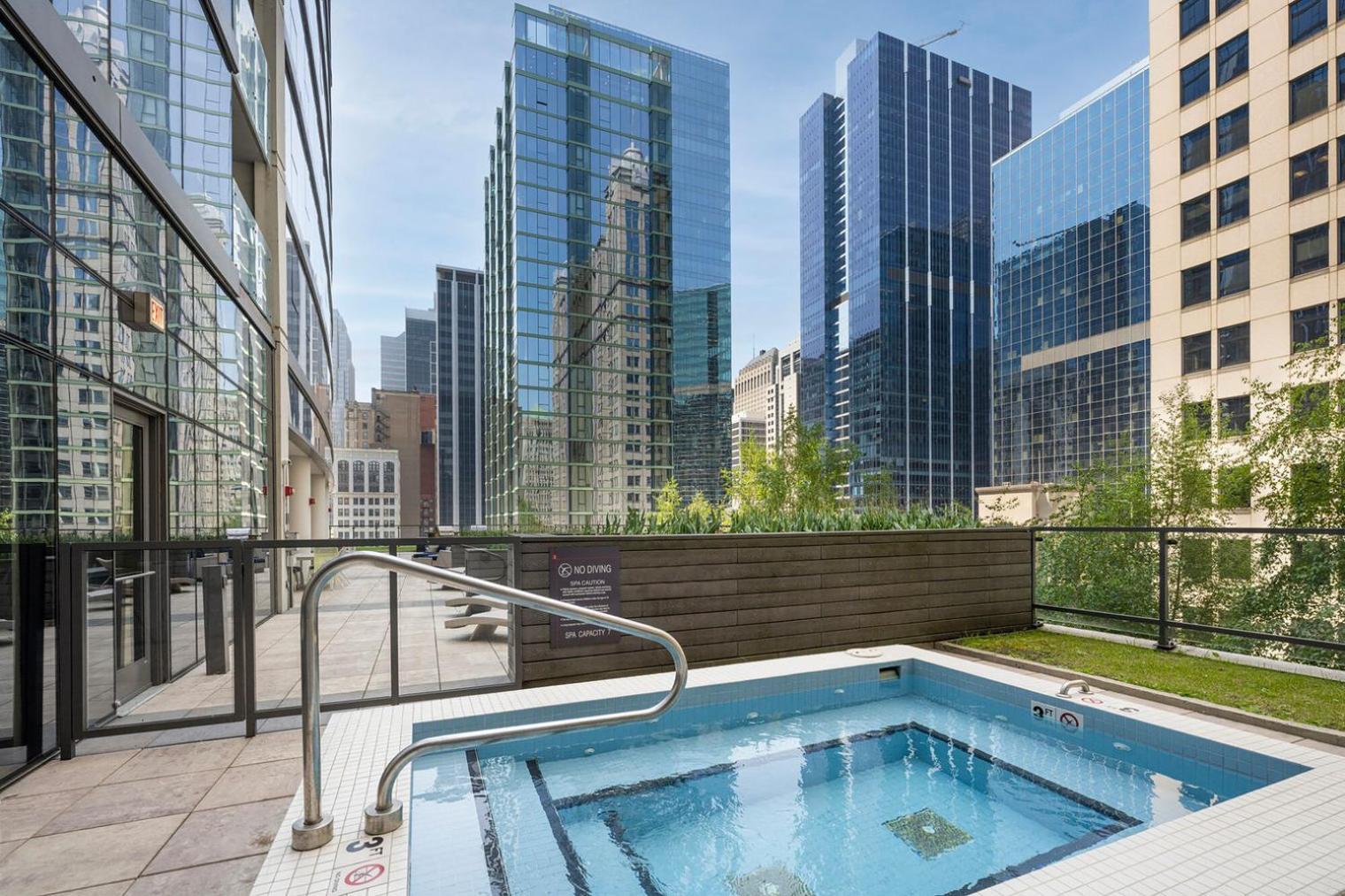 Appartamento Loop Studio W Gym Pool Nr Financial District Chi-209 Chicago Esterno foto